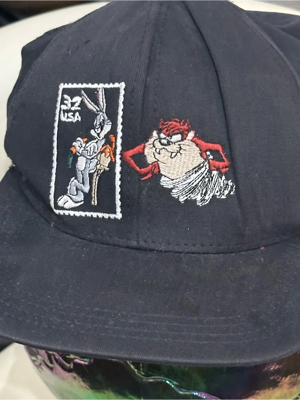 NWOT Looney Tunes Cap Embroidered Bugs Bunny and Taz